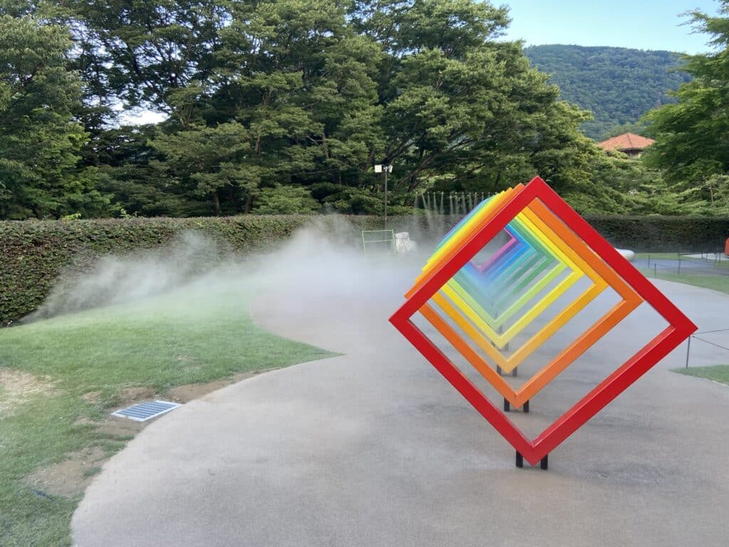 ミスト施工の事例 美術館 INSECT株式会社